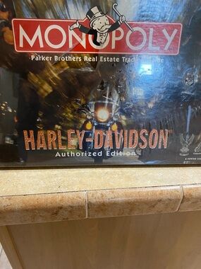 Monopoly Harley-Davidson Authorized Edition Board Game - 1997 NEW